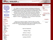 Tablet Screenshot of dlwalkerinc.com